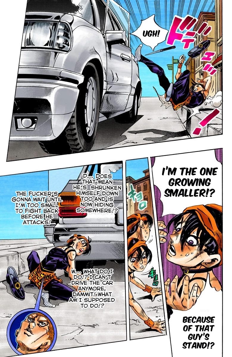 JoJo's Bizarre Adventure Part 5 - Vento Aureo (Official Colored) chapter 33 page 12