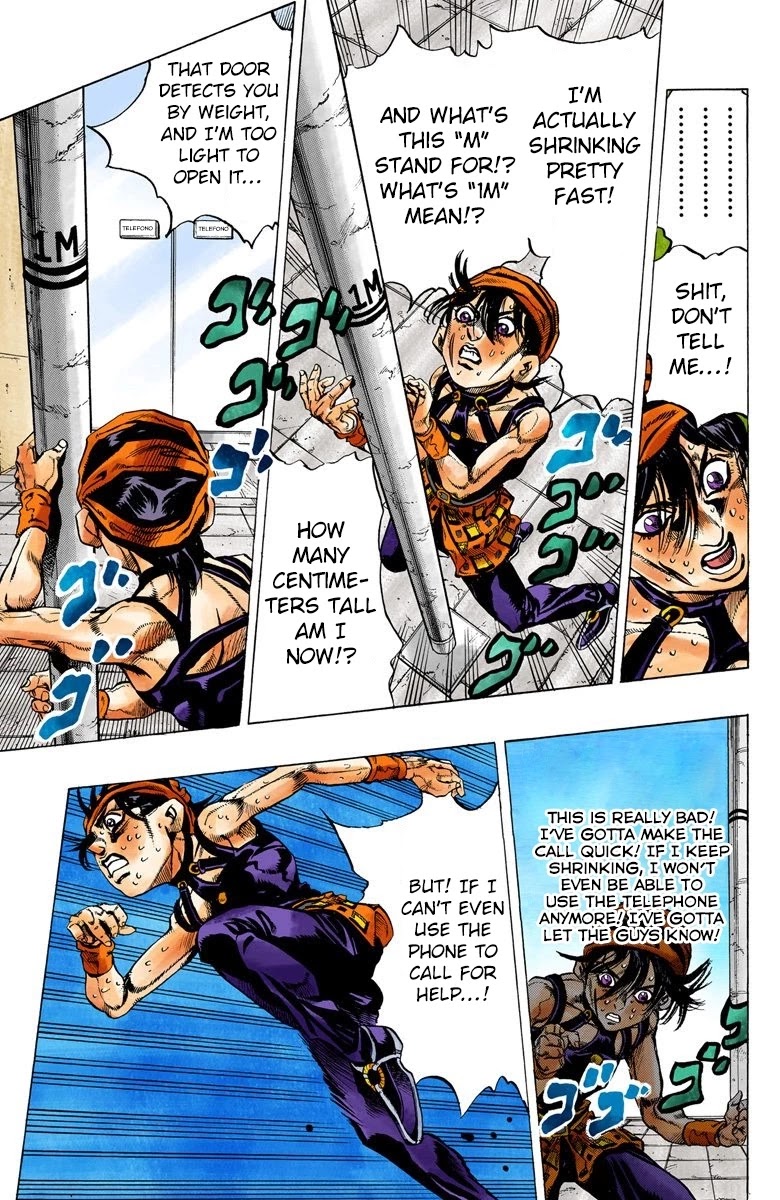 JoJo's Bizarre Adventure Part 5 - Vento Aureo (Official Colored) chapter 33 page 16