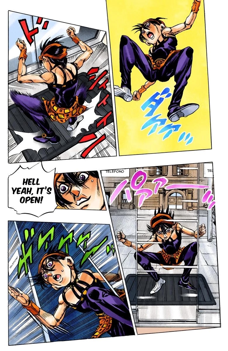 JoJo's Bizarre Adventure Part 5 - Vento Aureo (Official Colored) chapter 33 page 17