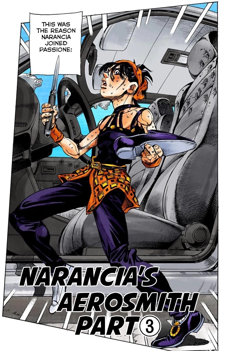 JoJo's Bizarre Adventure Part 5 - Vento Aureo (Official Colored) chapter 33 page 2