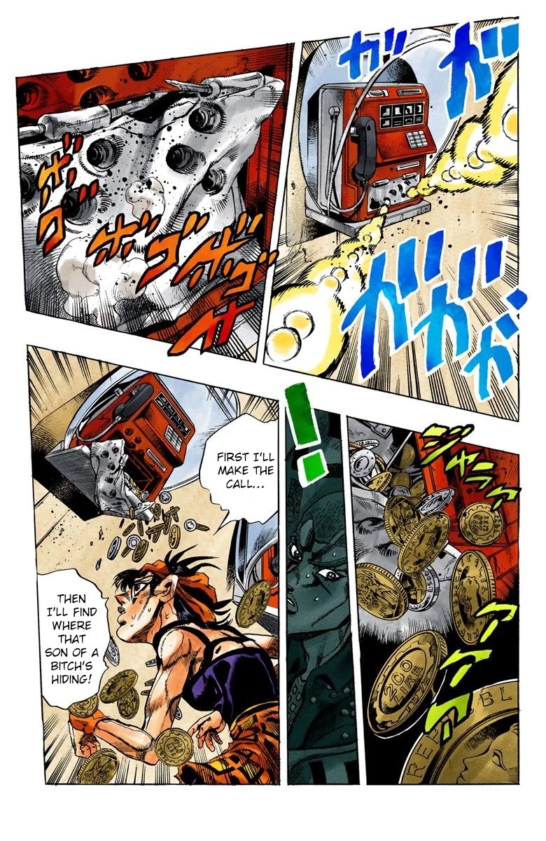 JoJo's Bizarre Adventure Part 5 - Vento Aureo (Official Colored) chapter 33 page 20