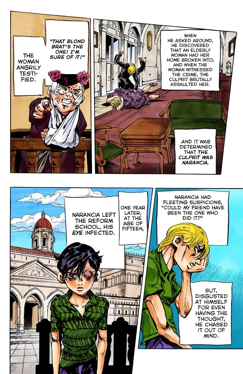 JoJo's Bizarre Adventure Part 5 - Vento Aureo (Official Colored) chapter 33 page 5