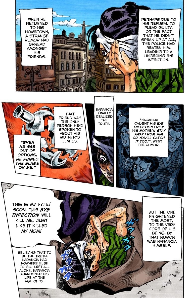 JoJo's Bizarre Adventure Part 5 - Vento Aureo (Official Colored) chapter 33 page 6