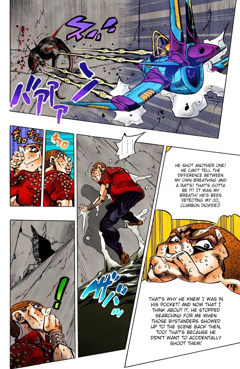 JoJo's Bizarre Adventure Part 5 - Vento Aureo (Official Colored) chapter 35 page 11