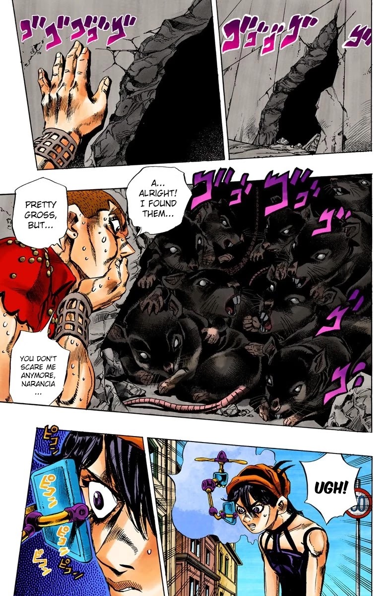 JoJo's Bizarre Adventure Part 5 - Vento Aureo (Official Colored) chapter 35 page 12