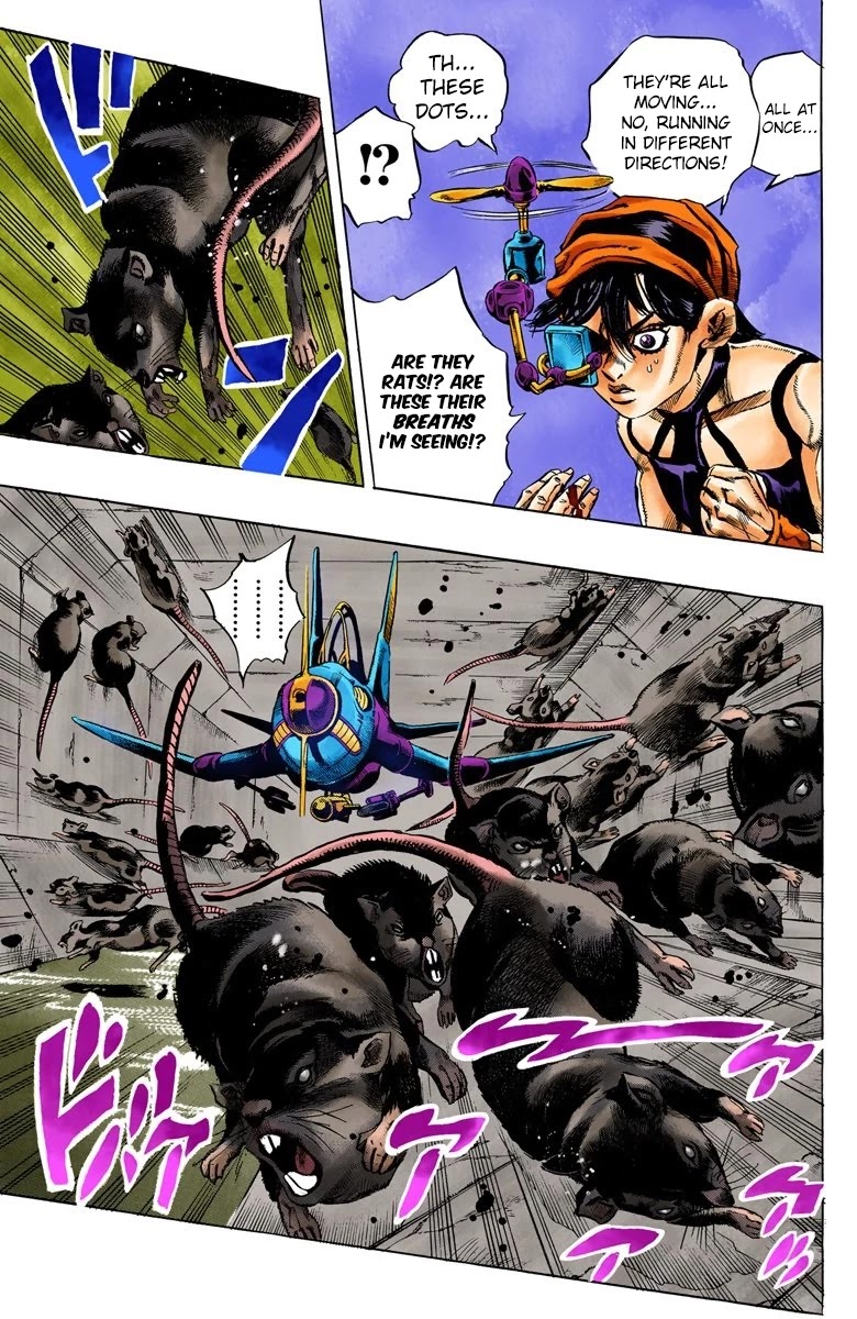 JoJo's Bizarre Adventure Part 5 - Vento Aureo (Official Colored) chapter 35 page 14