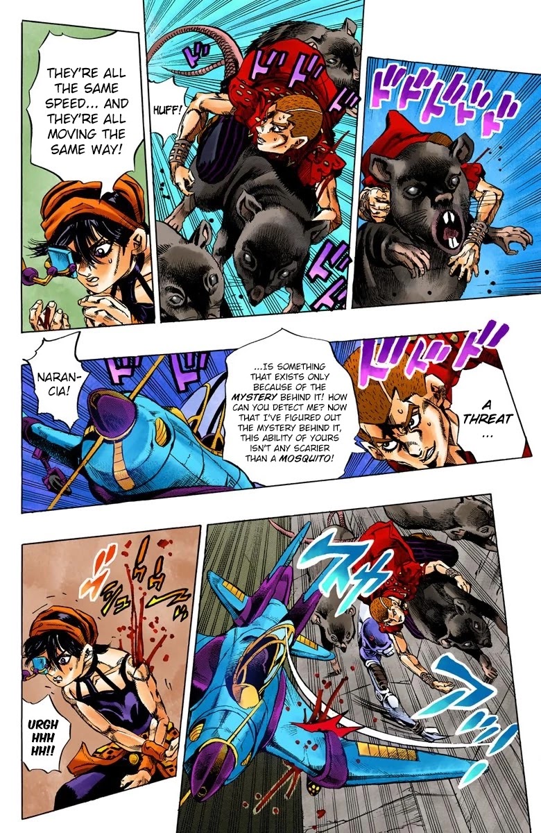 JoJo's Bizarre Adventure Part 5 - Vento Aureo (Official Colored) chapter 35 page 15