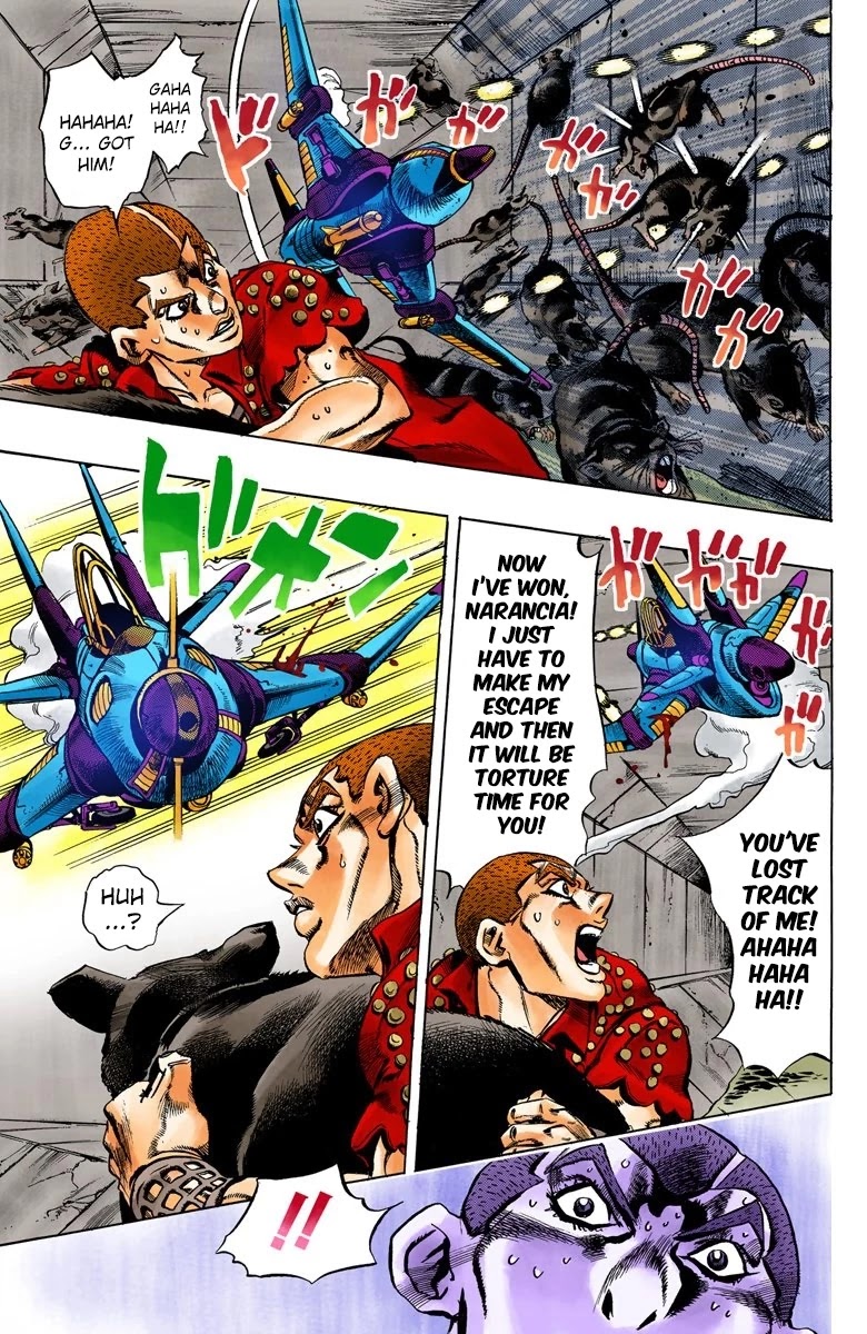 JoJo's Bizarre Adventure Part 5 - Vento Aureo (Official Colored) chapter 35 page 16