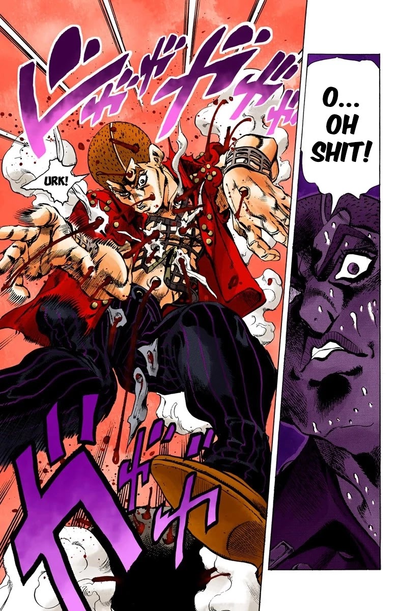 JoJo's Bizarre Adventure Part 5 - Vento Aureo (Official Colored) chapter 35 page 18