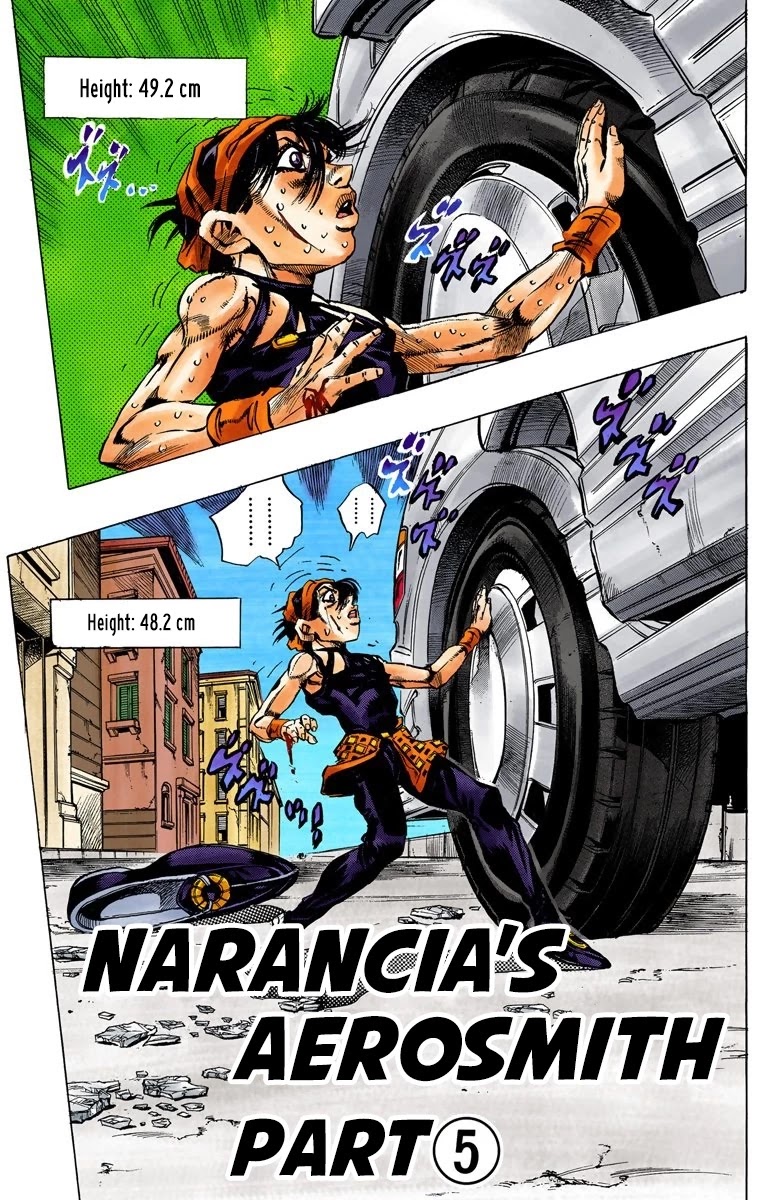 JoJo's Bizarre Adventure Part 5 - Vento Aureo (Official Colored) chapter 35 page 2