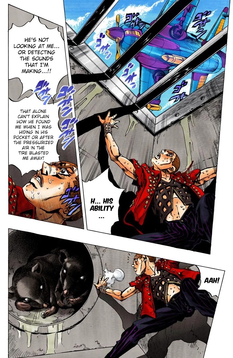 JoJo's Bizarre Adventure Part 5 - Vento Aureo (Official Colored) chapter 35 page 3