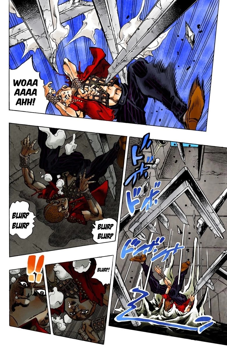 JoJo's Bizarre Adventure Part 5 - Vento Aureo (Official Colored) chapter 35 page 5