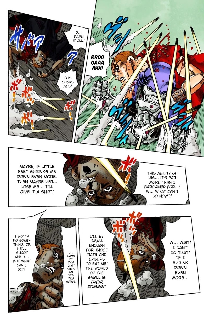 JoJo's Bizarre Adventure Part 5 - Vento Aureo (Official Colored) chapter 35 page 7