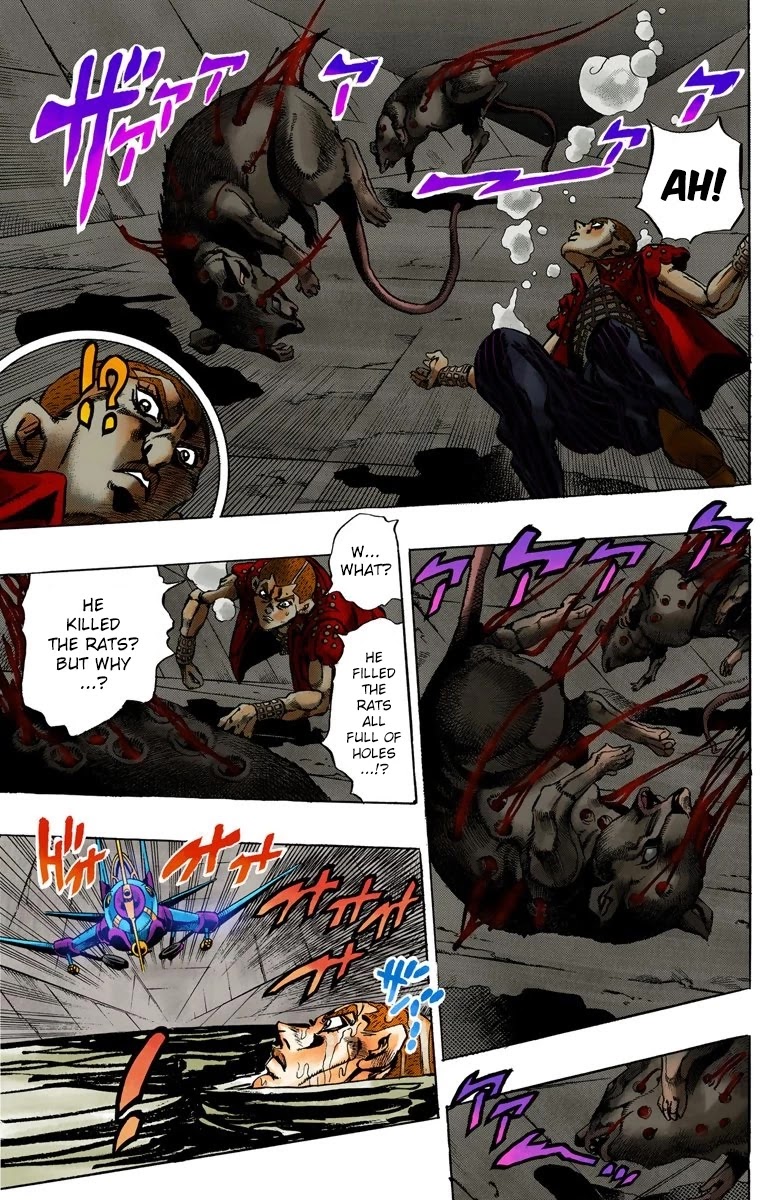 JoJo's Bizarre Adventure Part 5 - Vento Aureo (Official Colored) chapter 35 page 8