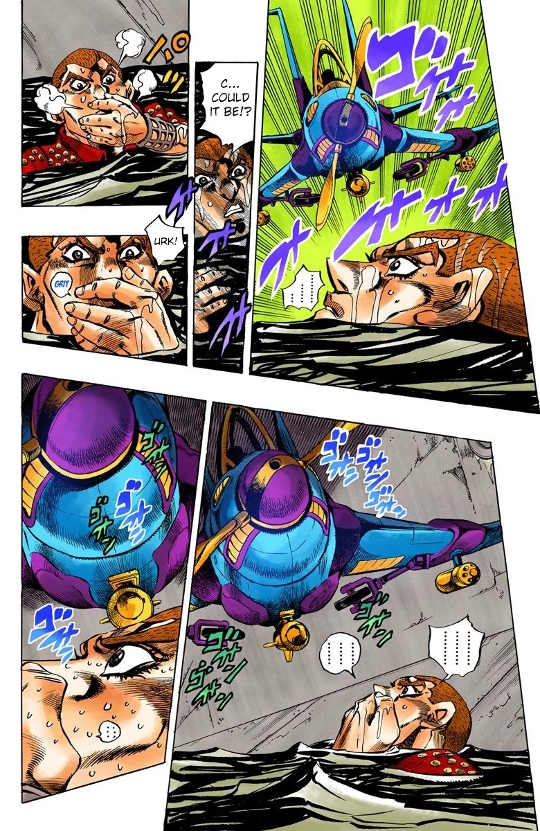 JoJo's Bizarre Adventure Part 5 - Vento Aureo (Official Colored) chapter 35 page 9