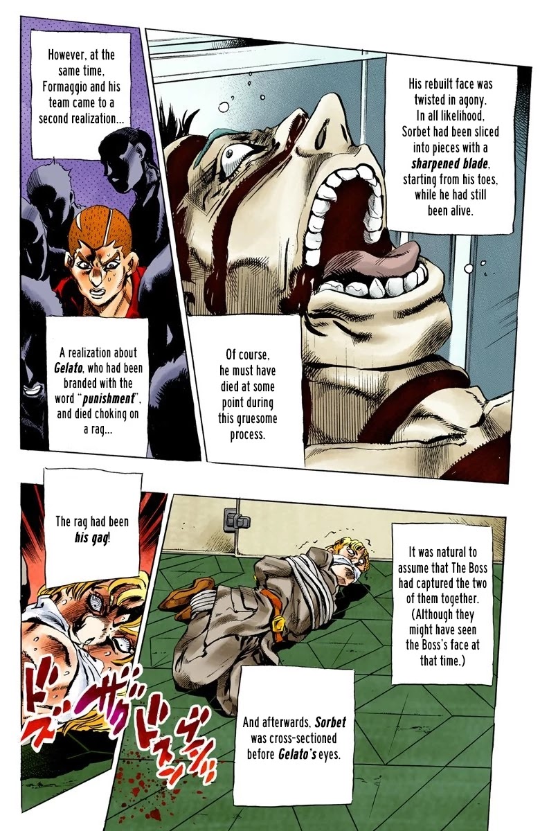 JoJo's Bizarre Adventure Part 5 - Vento Aureo (Official Colored) chapter 36 page 16