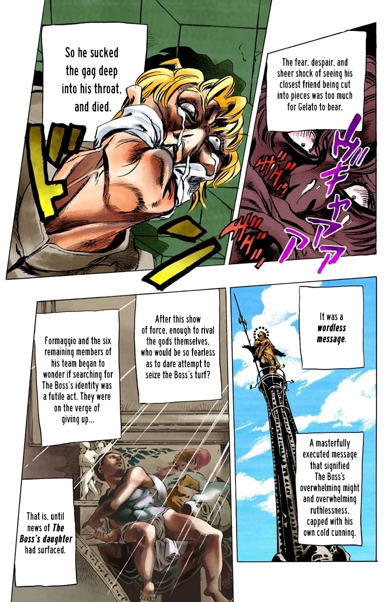 JoJo's Bizarre Adventure Part 5 - Vento Aureo (Official Colored) chapter 36 page 17