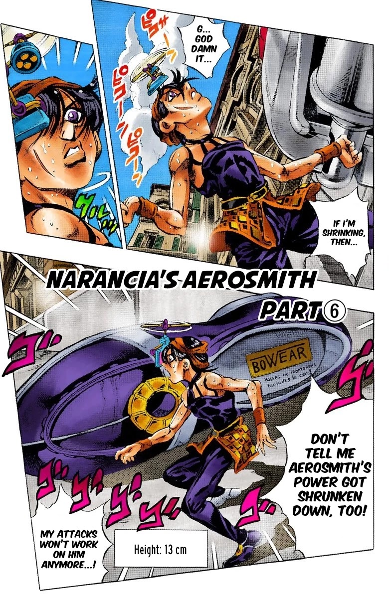 JoJo's Bizarre Adventure Part 5 - Vento Aureo (Official Colored) chapter 36 page 2