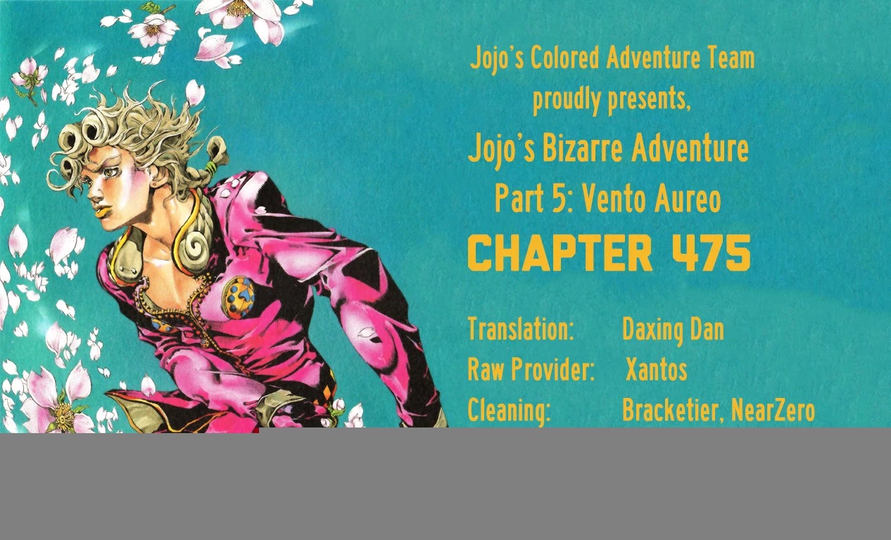 JoJo's Bizarre Adventure Part 5 - Vento Aureo (Official Colored) chapter 36 page 20