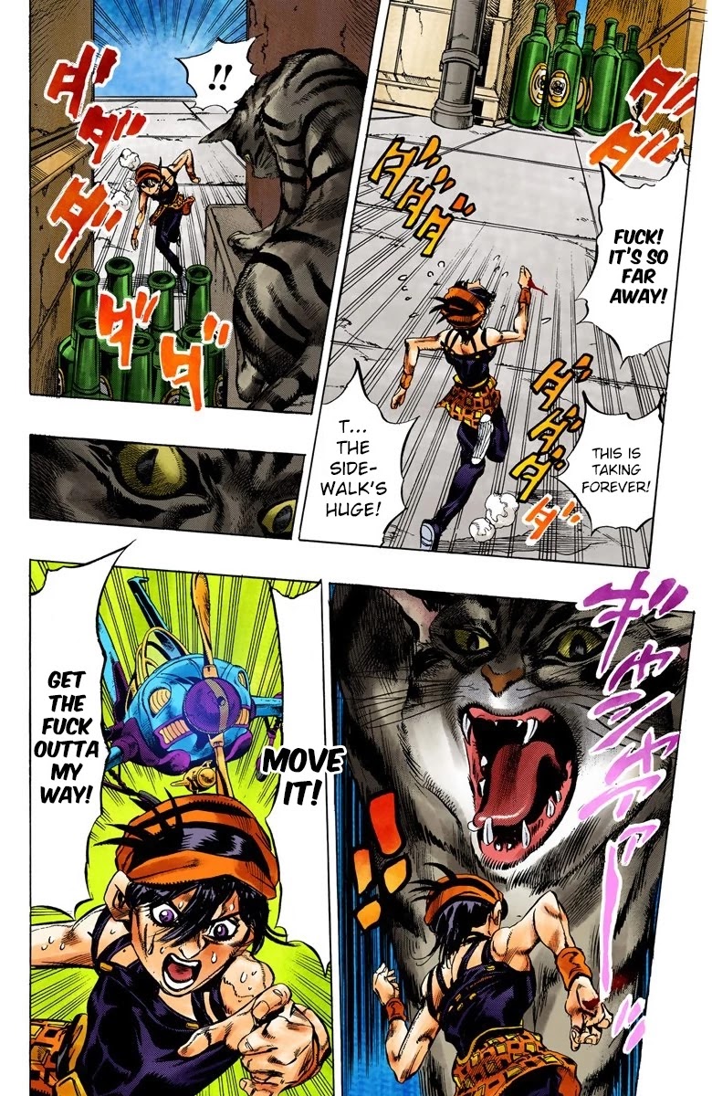 JoJo's Bizarre Adventure Part 5 - Vento Aureo (Official Colored) chapter 36 page 6