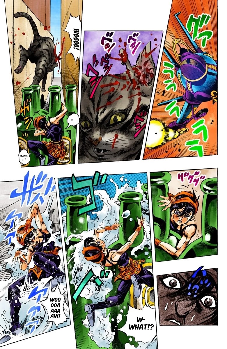 JoJo's Bizarre Adventure Part 5 - Vento Aureo (Official Colored) chapter 36 page 7