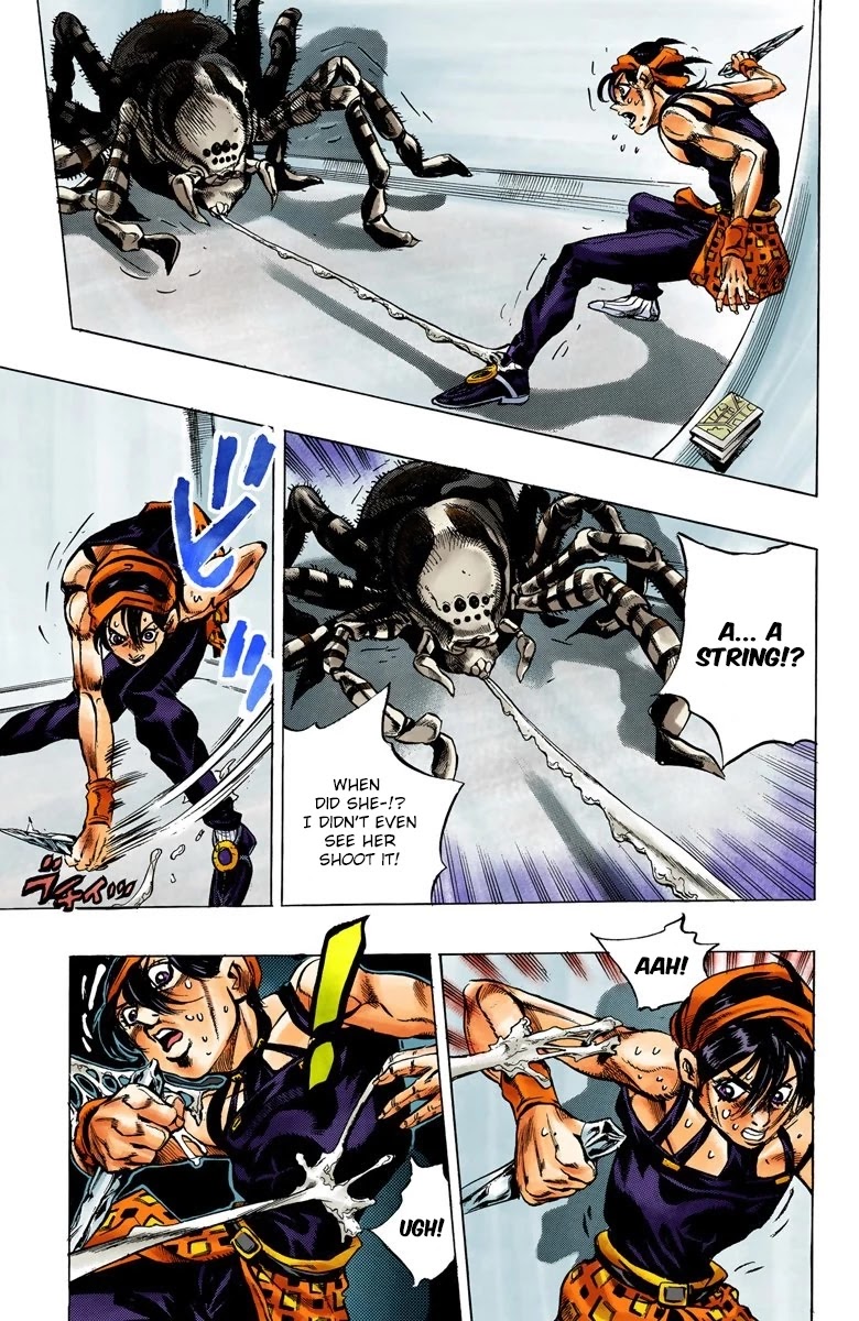 JoJo's Bizarre Adventure Part 5 - Vento Aureo (Official Colored) chapter 37 page 11