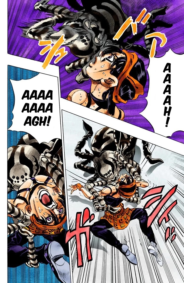 JoJo's Bizarre Adventure Part 5 - Vento Aureo (Official Colored) chapter 37 page 12