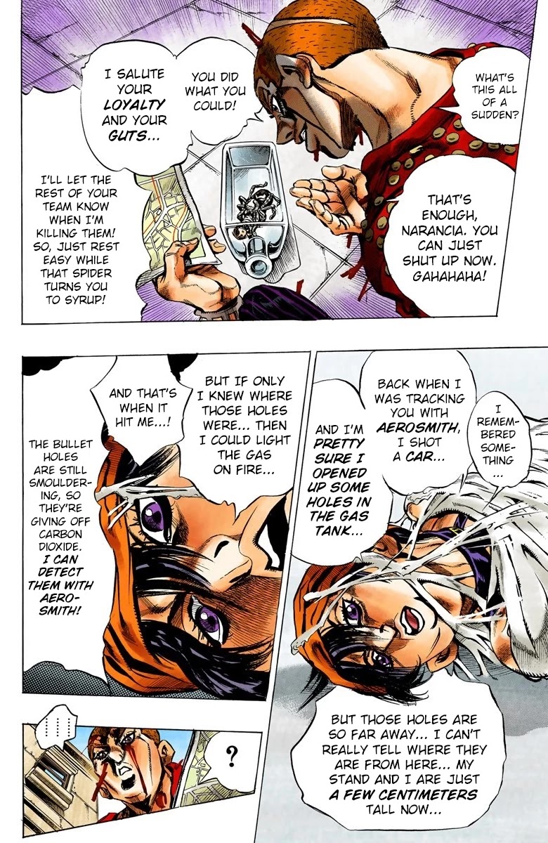 JoJo's Bizarre Adventure Part 5 - Vento Aureo (Official Colored) chapter 37 page 18