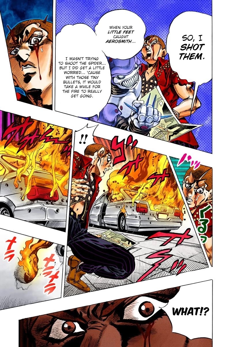 JoJo's Bizarre Adventure Part 5 - Vento Aureo (Official Colored) chapter 37 page 19