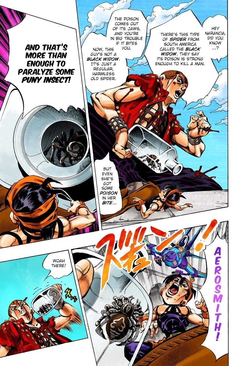 JoJo's Bizarre Adventure Part 5 - Vento Aureo (Official Colored) chapter 37 page 4