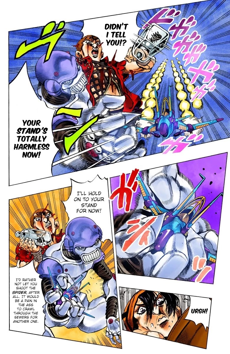 JoJo's Bizarre Adventure Part 5 - Vento Aureo (Official Colored) chapter 37 page 5