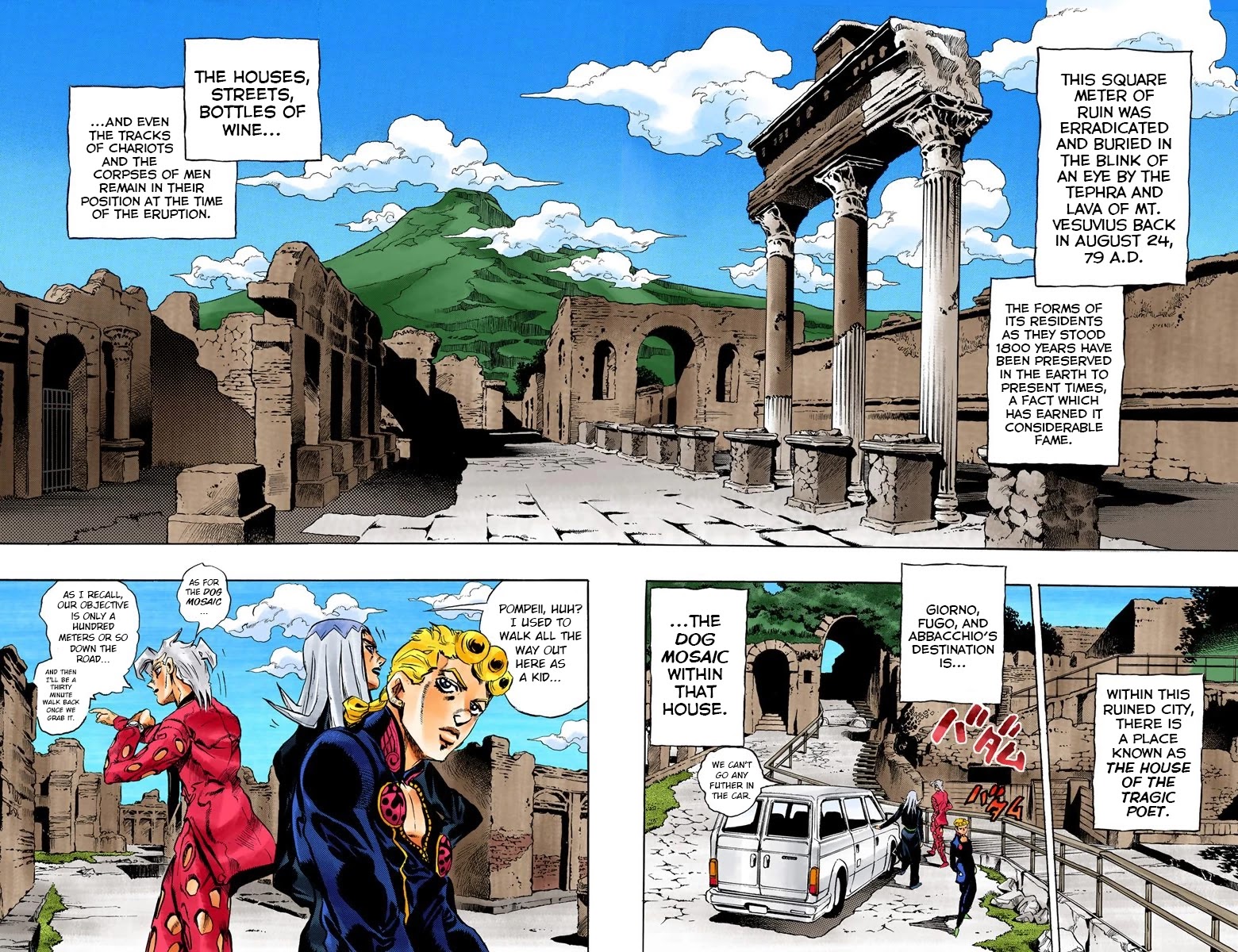 JoJo's Bizarre Adventure Part 5 - Vento Aureo (Official Colored) chapter 39 page 12