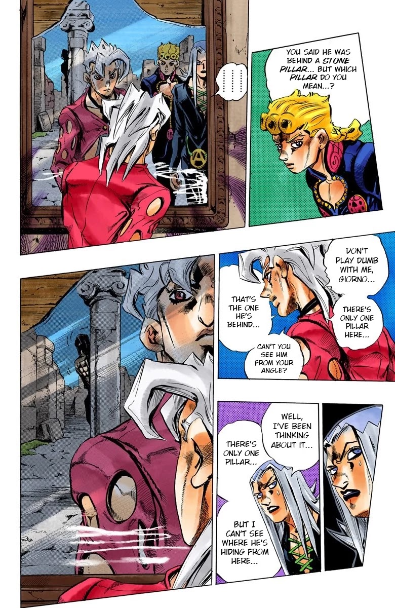 JoJo's Bizarre Adventure Part 5 - Vento Aureo (Official Colored) chapter 39 page 15