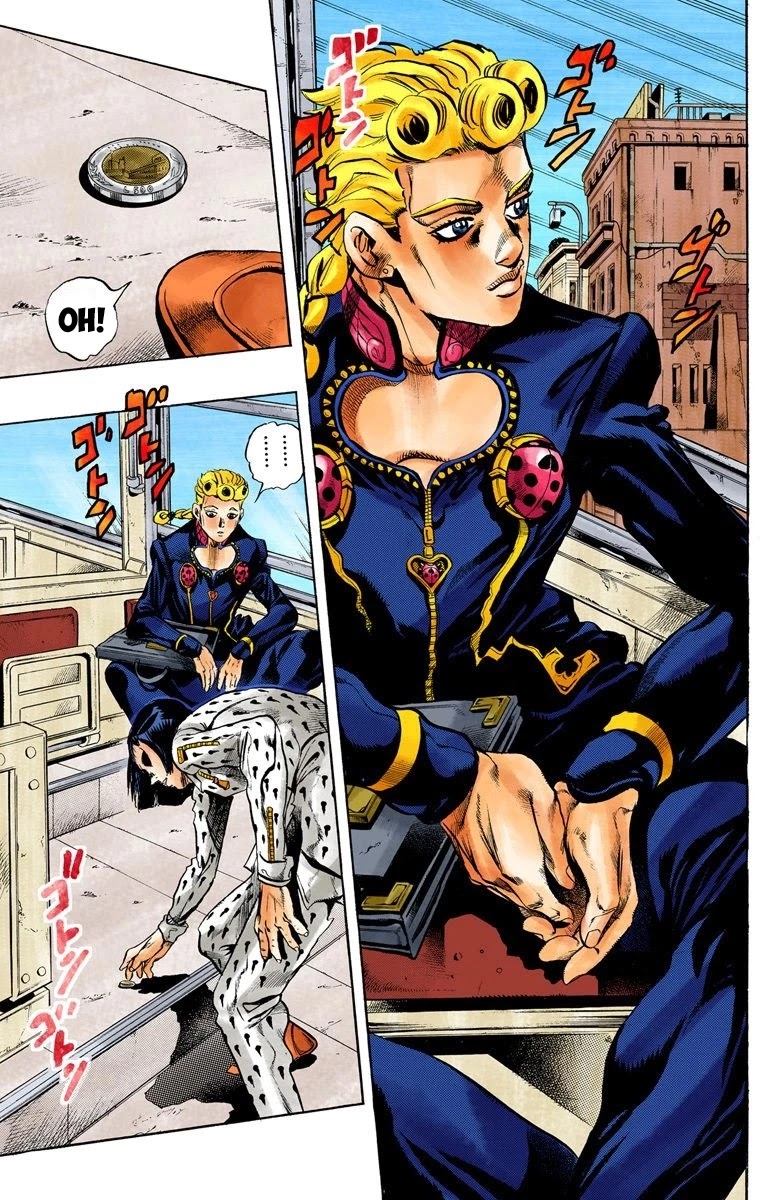 JoJo's Bizarre Adventure Part 5 - Vento Aureo (Official Colored) chapter 4 page 10