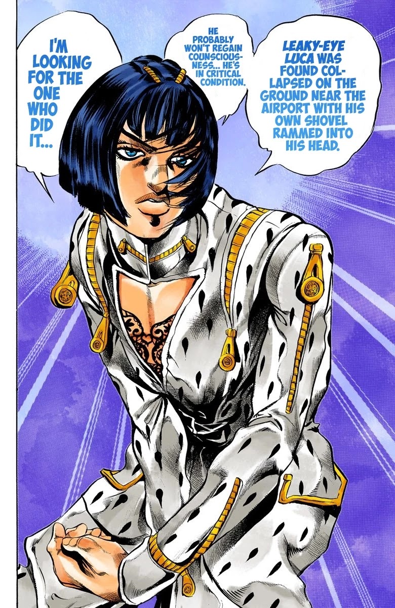 JoJo's Bizarre Adventure Part 5 - Vento Aureo (Official Colored) chapter 4 page 13