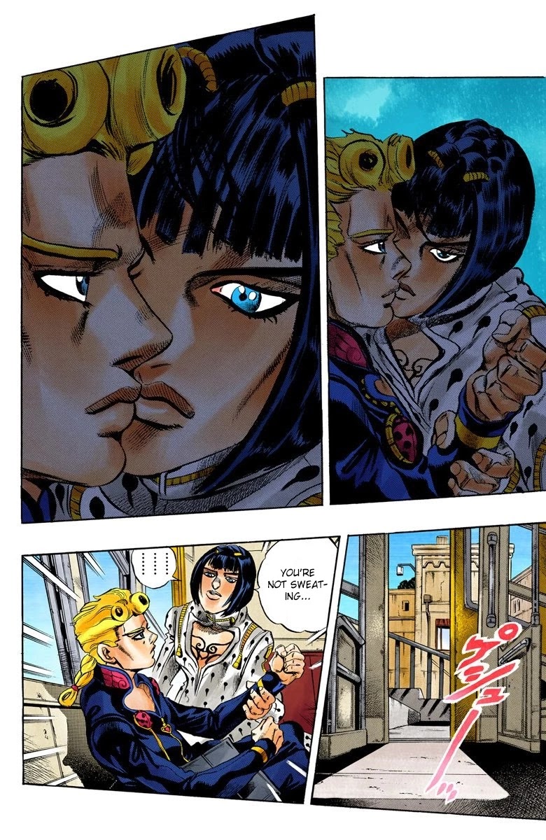 JoJo's Bizarre Adventure Part 5 - Vento Aureo (Official Colored) chapter 4 page 17