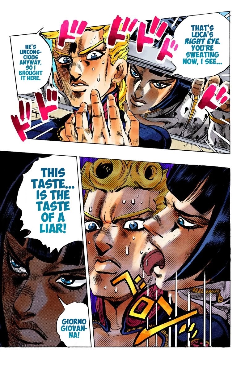 JoJo's Bizarre Adventure Part 5 - Vento Aureo (Official Colored) chapter 4 page 20