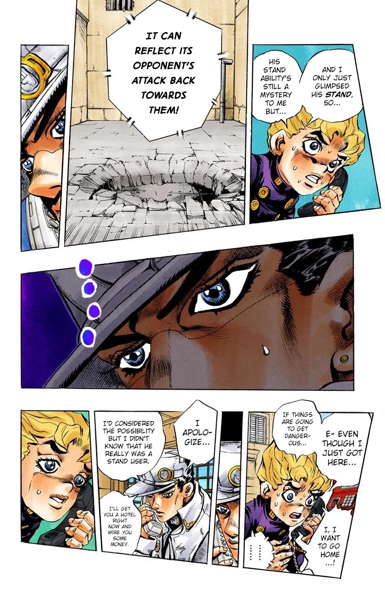 JoJo's Bizarre Adventure Part 5 - Vento Aureo (Official Colored) chapter 4 page 5