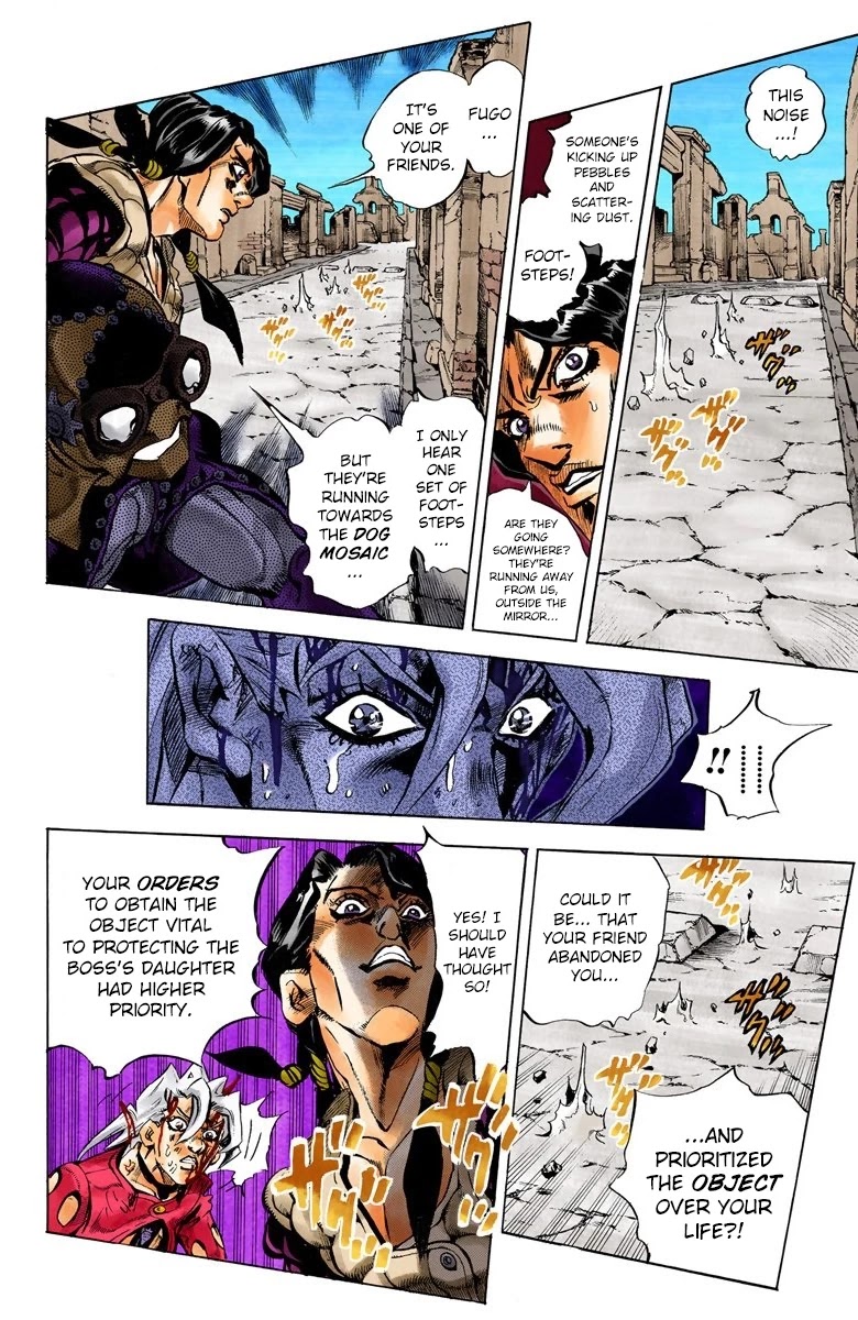 JoJo's Bizarre Adventure Part 5 - Vento Aureo (Official Colored) chapter 42 page 14