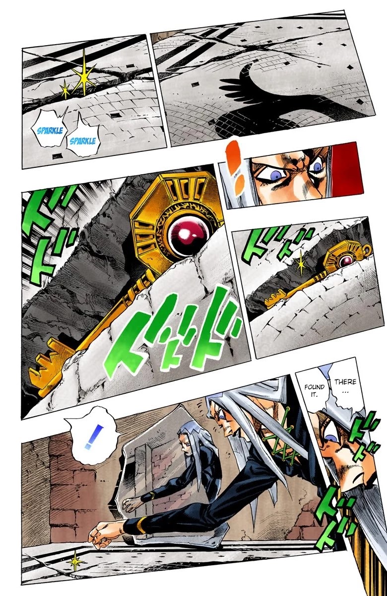 JoJo's Bizarre Adventure Part 5 - Vento Aureo (Official Colored) chapter 42 page 18