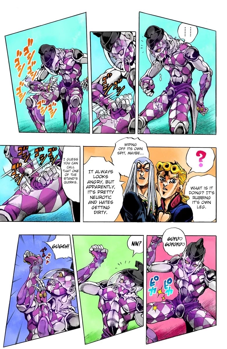 JoJo's Bizarre Adventure Part 5 - Vento Aureo (Official Colored) chapter 42 page 5