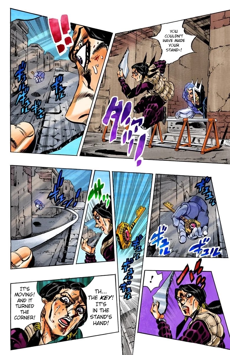 JoJo's Bizarre Adventure Part 5 - Vento Aureo (Official Colored) chapter 44 page 11