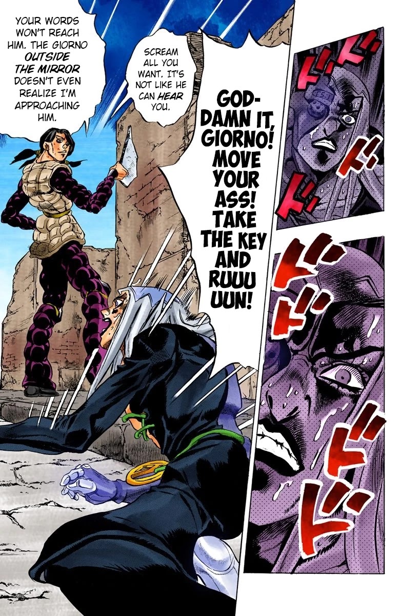 JoJo's Bizarre Adventure Part 5 - Vento Aureo (Official Colored) chapter 44 page 16