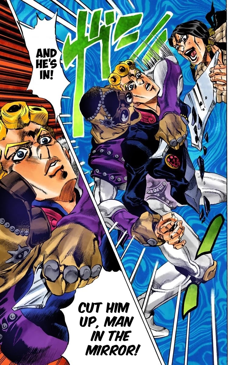 JoJo's Bizarre Adventure Part 5 - Vento Aureo (Official Colored) chapter 44 page 18