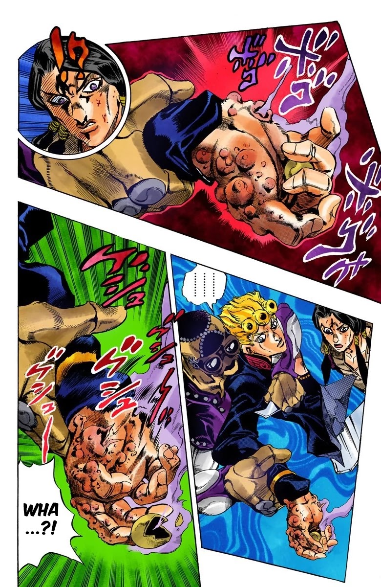 JoJo's Bizarre Adventure Part 5 - Vento Aureo (Official Colored) chapter 44 page 19