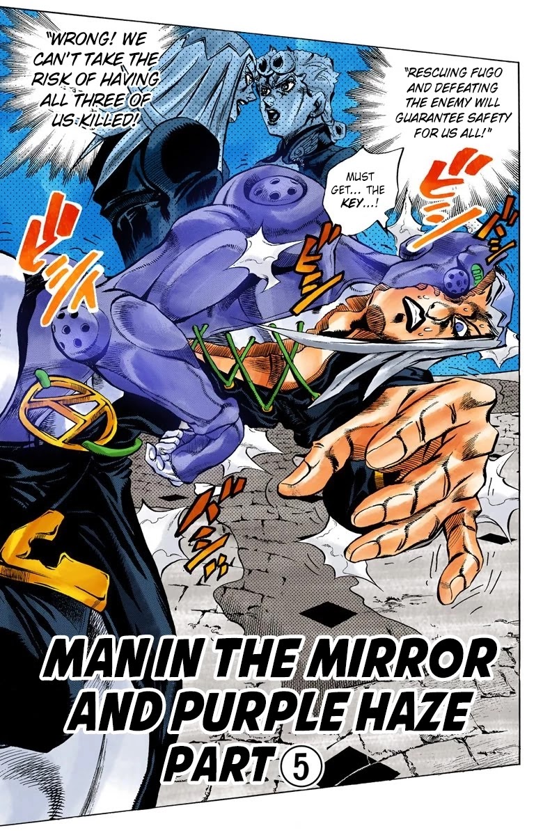 JoJo's Bizarre Adventure Part 5 - Vento Aureo (Official Colored) chapter 44 page 2