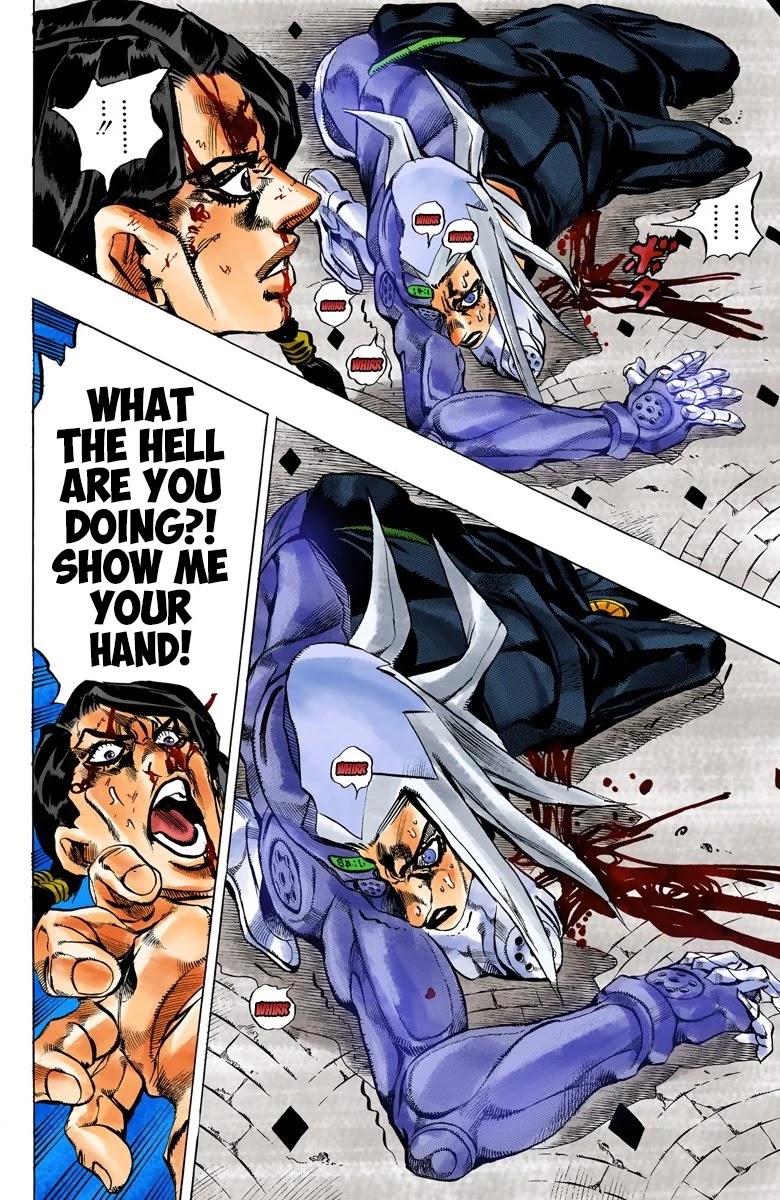 JoJo's Bizarre Adventure Part 5 - Vento Aureo (Official Colored) chapter 44 page 7