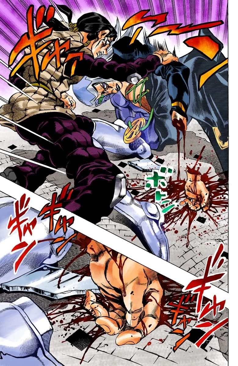 JoJo's Bizarre Adventure Part 5 - Vento Aureo (Official Colored) chapter 44 page 8