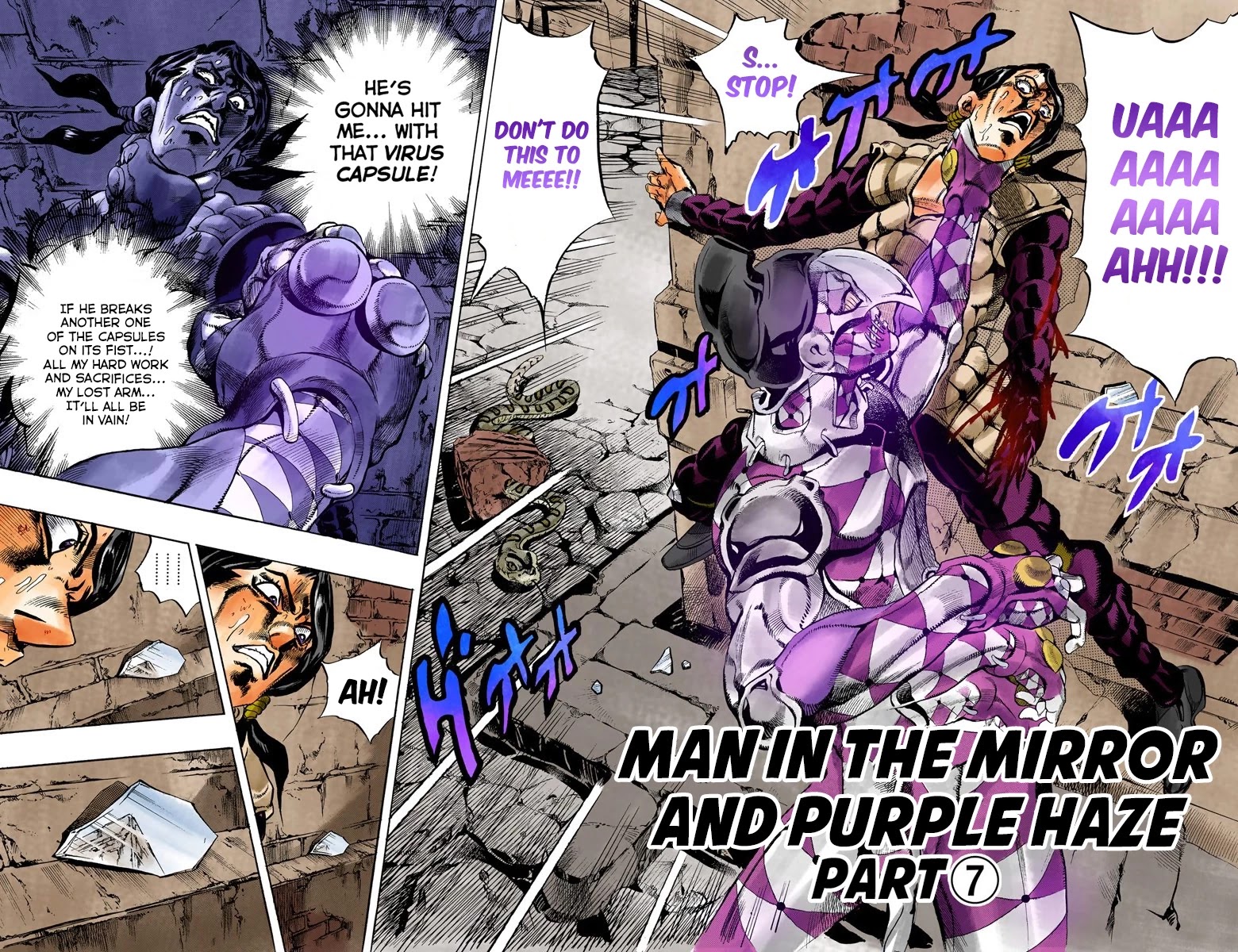 JoJo's Bizarre Adventure Part 5 - Vento Aureo (Official Colored) chapter 46 page 1