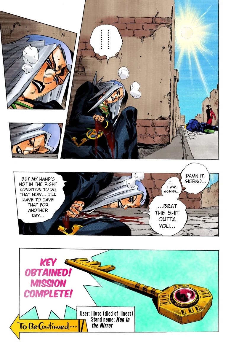 JoJo's Bizarre Adventure Part 5 - Vento Aureo (Official Colored) chapter 46 page 17